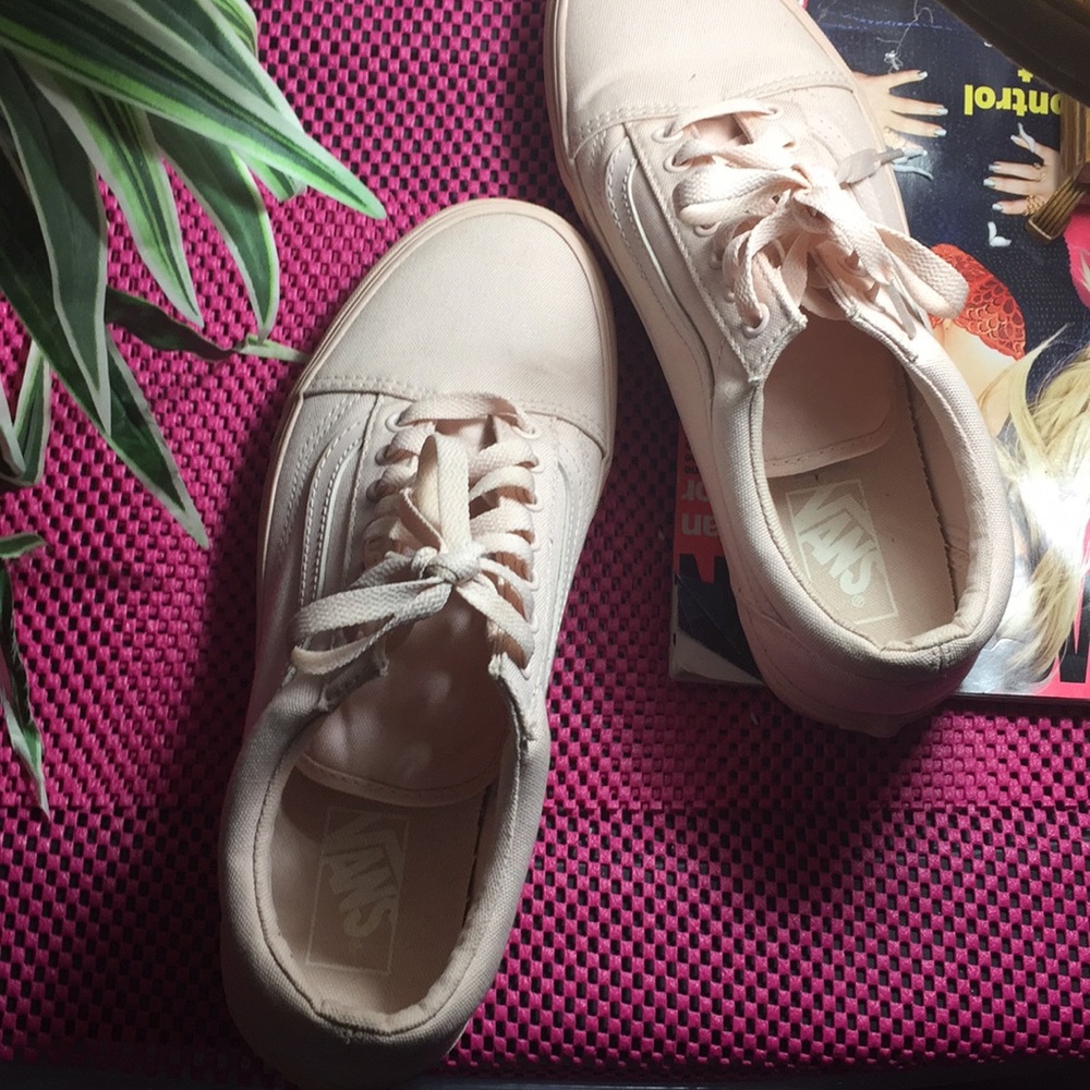 Vans old skool peach blush